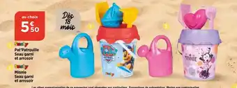 Smoby Pat'Patrouille Seau garni et arrosoir Smoby Minnie et arrosoir