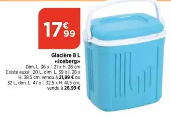 Bi1 Glacière 8 L <<Iceberg» offre