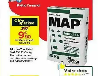 Castorama Mortier Adhésif offre