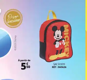 Auchan SAC À DOS RÉF : 560626 offre