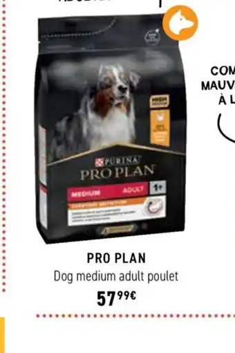 PRO PLAN Dog medium adult poulet 579âčâŹ