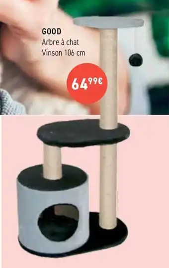 Tom&Co GOOD Arbre à chat Vinson 106 cm offre