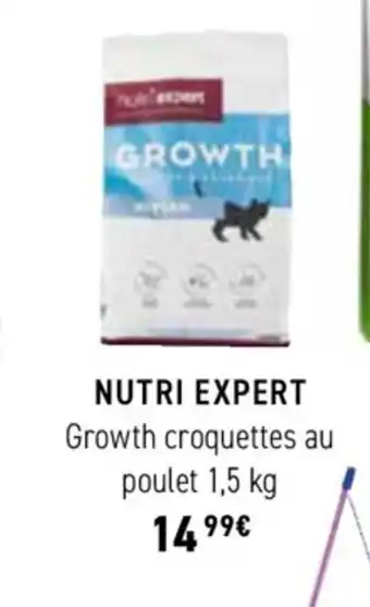 Tom&Co NUTRI EXPERT Growth croquettes au poulet 1,5 kg 14,⁹⁹€ offre