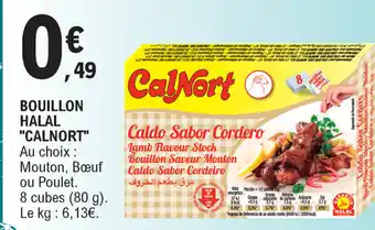 E.Leclerc Bouillon Halal "Calnort" offre