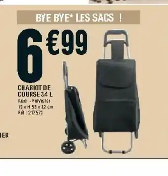 La Foir'Fouille Chariot De Course offre
