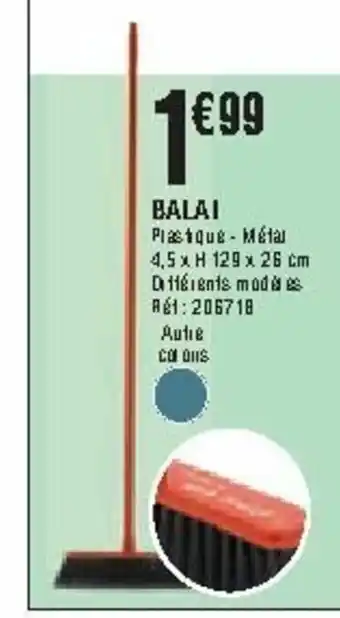 La Foir'Fouille Balai offre