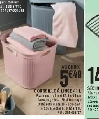 La Foir'Fouille Corbeille a Linge offre