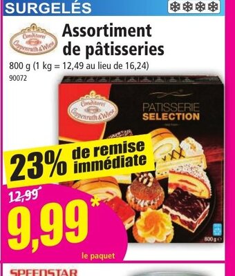 Norma Assortiment de pâtisseries offre