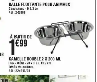 La Foir'Fouille Gamelle Double offre