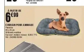 La Foir'Fouille Coussin Pour Animaux offre