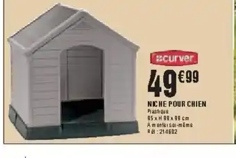 La Foir'Fouille Niche Pour Chien offre