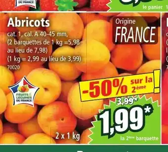 Norma Abricots offre