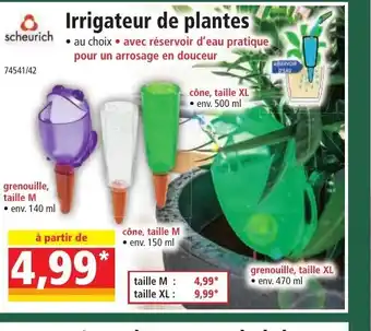 Norma Irrigateur de plantes offre