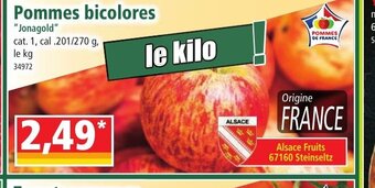 Norma Pommes bicolores offre