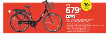 E.Leclerc L'Auto Velo a Assistance Electrique E-Way offre