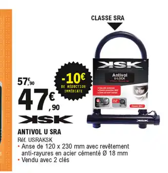 E.Leclerc L'Auto Antivol U Sra offre