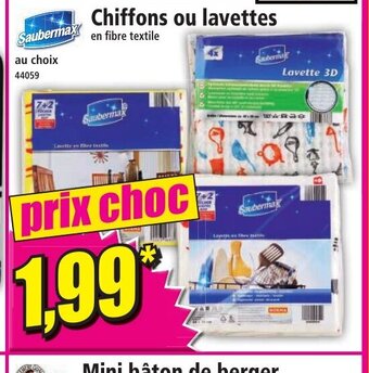 Norma Chiffons ou lavettes offre