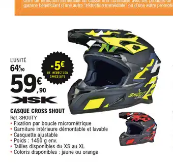 E.Leclerc L'Auto Casque Cross Shout offre