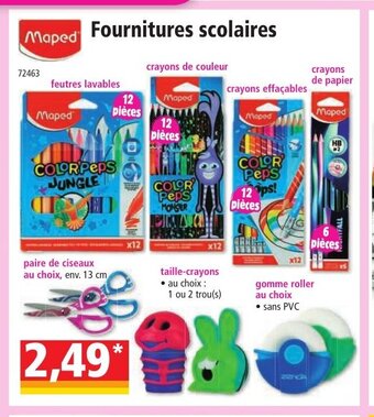 Norma Fournitures scolaires offre