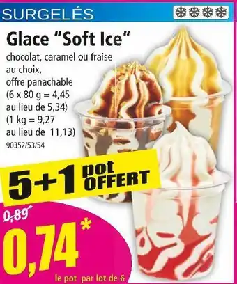 Norma Glace “soft ice” offre