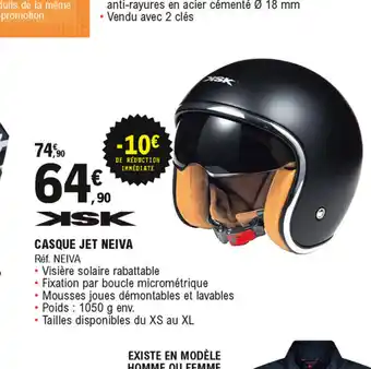 E.Leclerc L'Auto Casque Jet Neiva offre