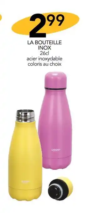 Stokomani La bouteille inox offre