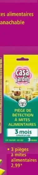 Norma Casa jardin 3 pièges à mites alimentaires offre