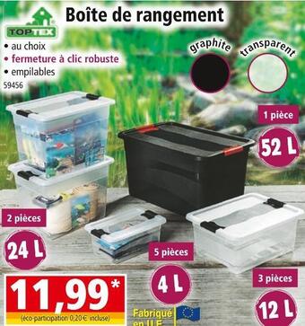 Norma Boîte de rangement offre