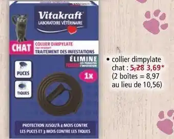 Norma Vitacraft • collier dimpylate chat offre