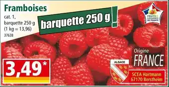 Norma Framboises offre