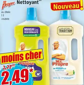 Norma Mr. propre nettoyant** offre