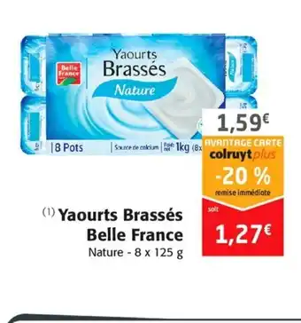 Yaourts Brassés Belle France
