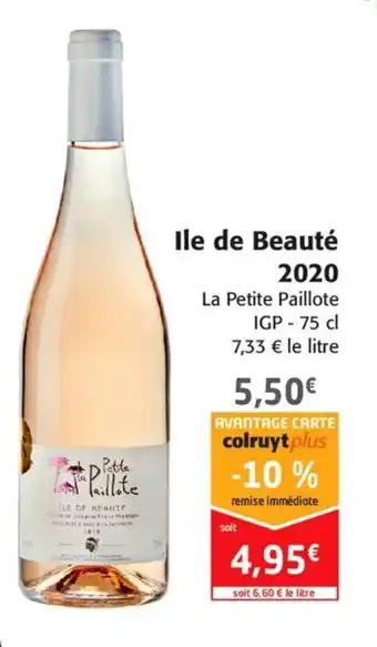 Colruyt Ile De Beaute offre