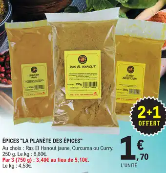 E.Leclerc Épices "La Planète Des Épices" offre