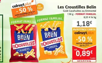 Colruyt Les Croustilles Belin offre