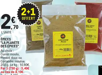 Épices "La Planète Des Epices"