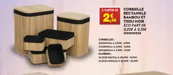 Maxi Bazar Corbeille Rectagle offre