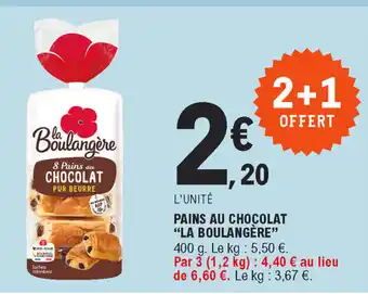 E.Leclerc Pains au chocolat offre