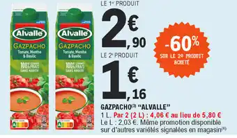 E.Leclerc Gazpacho offre