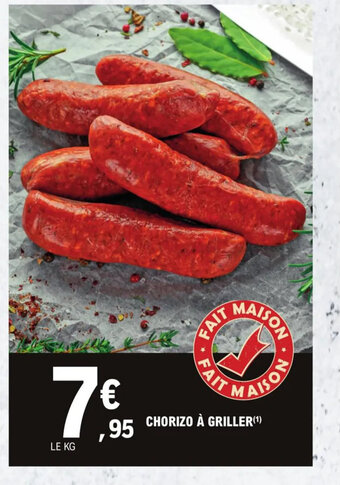 E.Leclerc CHORIZO À GRILLER(¹) offre