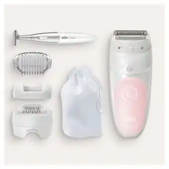 Epilateur a pinces + tondeuse bikini braun