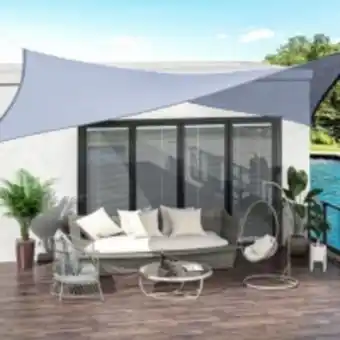 E.Leclerc Brico Voile d'ombrage 4x3m caroline gris offre