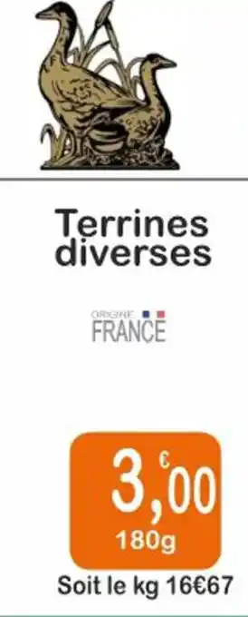 E.Leclerc Terrines Diverses offre