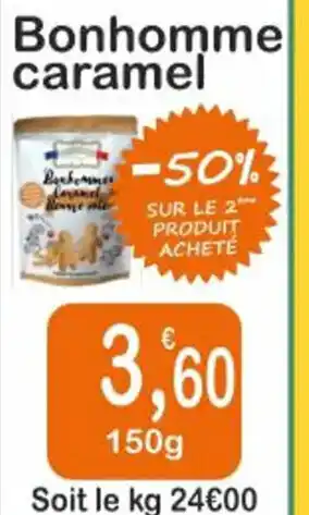 E.Leclerc Bonhomme Bonhomme citron caramel offre