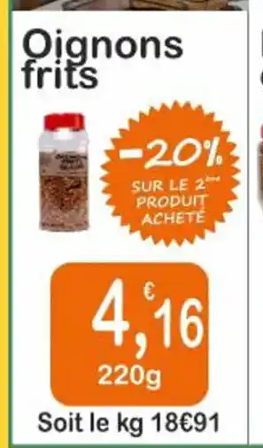 E.Leclerc Oignons frits offre