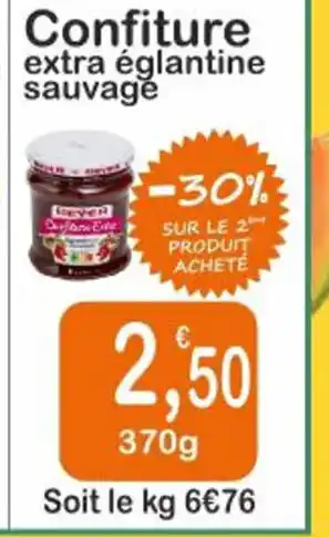 Confiture extra églantine sauvage