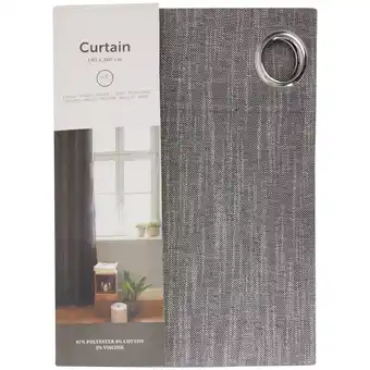 Action Rideau en chambray offre