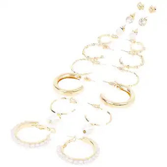 Action Set de boucles d'oreilles trendz offre