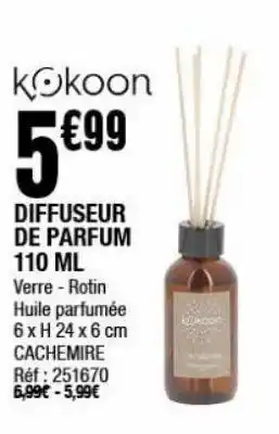 La Foir'Fouille Diffuseur de parfum 110ml offre
