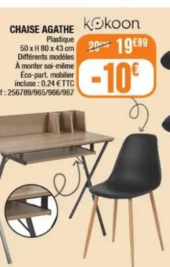 La Foir'Fouille Chaise agathe offre